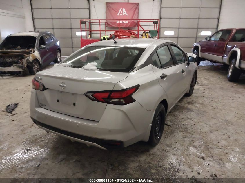 2021 Nissan Versa S VIN: 3N1CN8DV3ML810303 Lot: 38601104