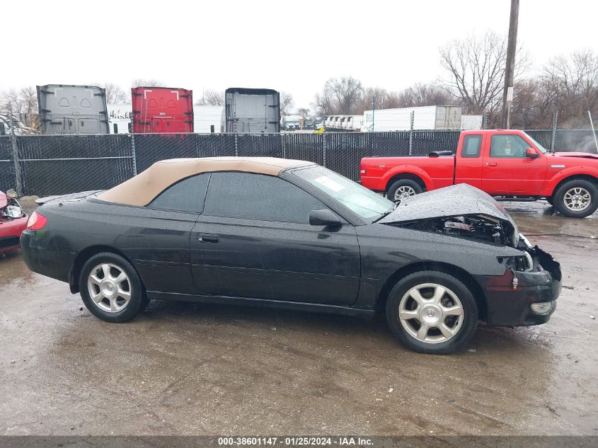 2003 Toyota Camry Solara Sle VIN: 2T1FF28P03C602607 Lot: 38601147