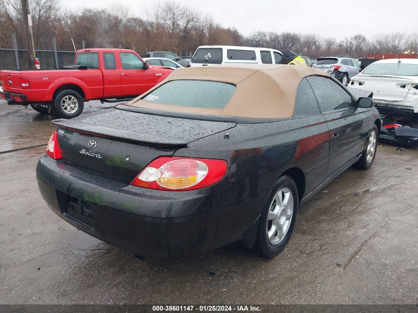 2003 Toyota Camry Solara Sle VIN: 2T1FF28P03C602607 Lot: 38601147