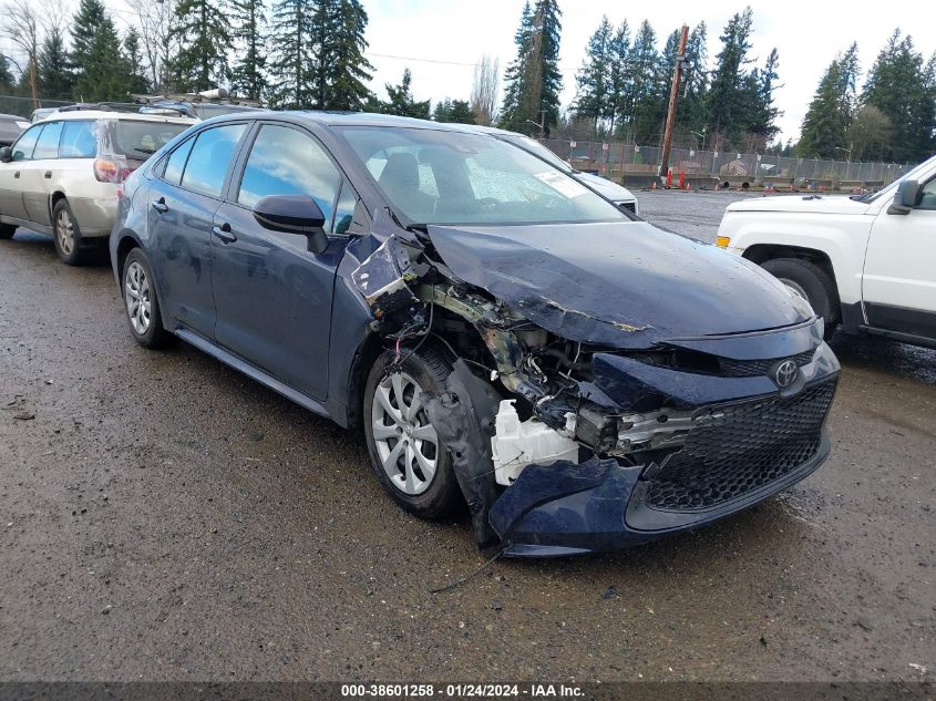 2021 Toyota Corolla Le VIN: 5YFEPMAE4MP201138 Lot: 38601258