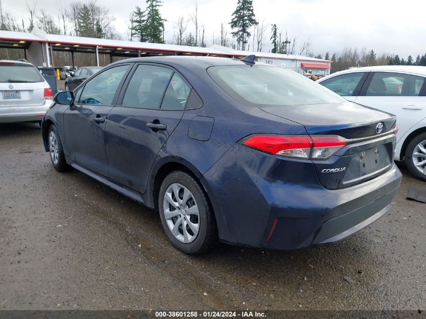 5YFEPMAE4MP201138 2021 Toyota Corolla Le