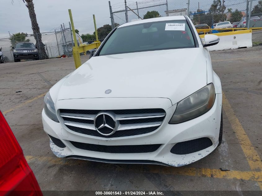 2016 Mercedes-Benz C 300 Luxury/Sport VIN: 55SWF4JB7GU172181 Lot: 38601543