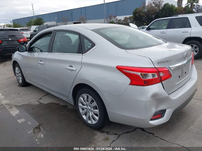 2018 Nissan Sentra S VIN: 3N1AB7AP9JY330040 Lot: 38601624