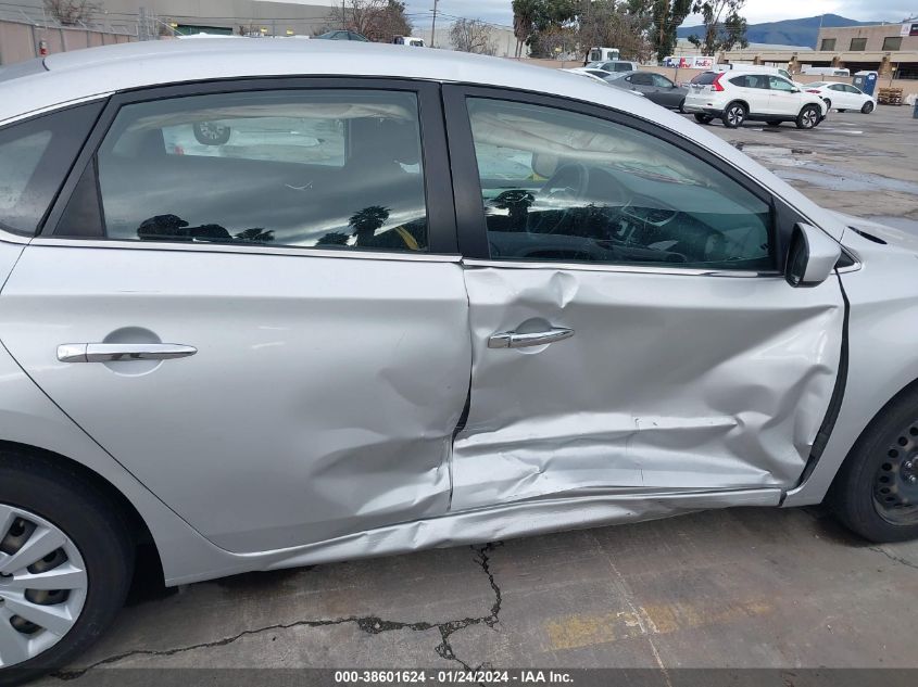 2018 Nissan Sentra S VIN: 3N1AB7AP9JY330040 Lot: 38601624