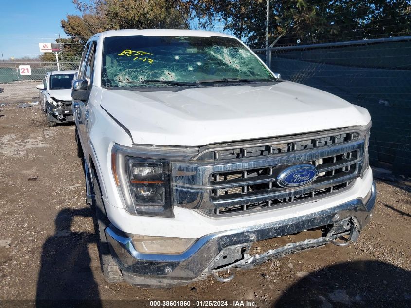 2023 Ford F-150 Lariat VIN: 1FTFW1E51PFB07908 Lot: 38601860