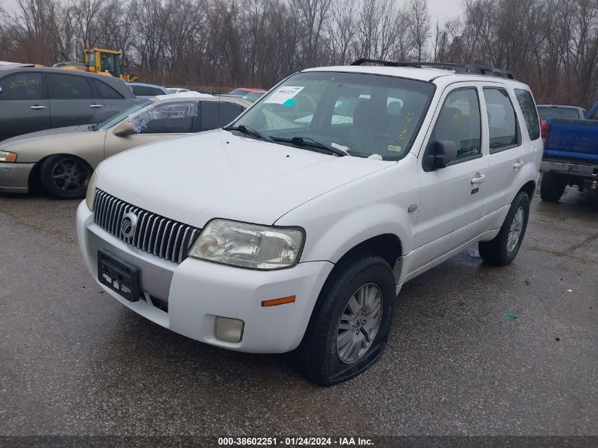 2006 Mercury Mariner Convenience VIN: 4M2YU56Z76DJ02448 Lot: 38602251