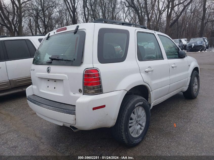 2006 Mercury Mariner Convenience VIN: 4M2YU56Z76DJ02448 Lot: 38602251