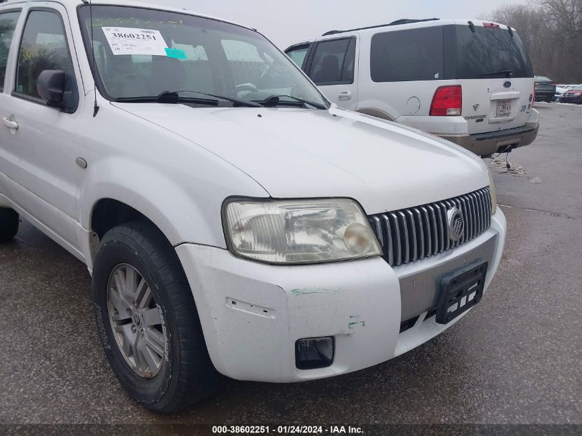 2006 Mercury Mariner Convenience VIN: 4M2YU56Z76DJ02448 Lot: 38602251