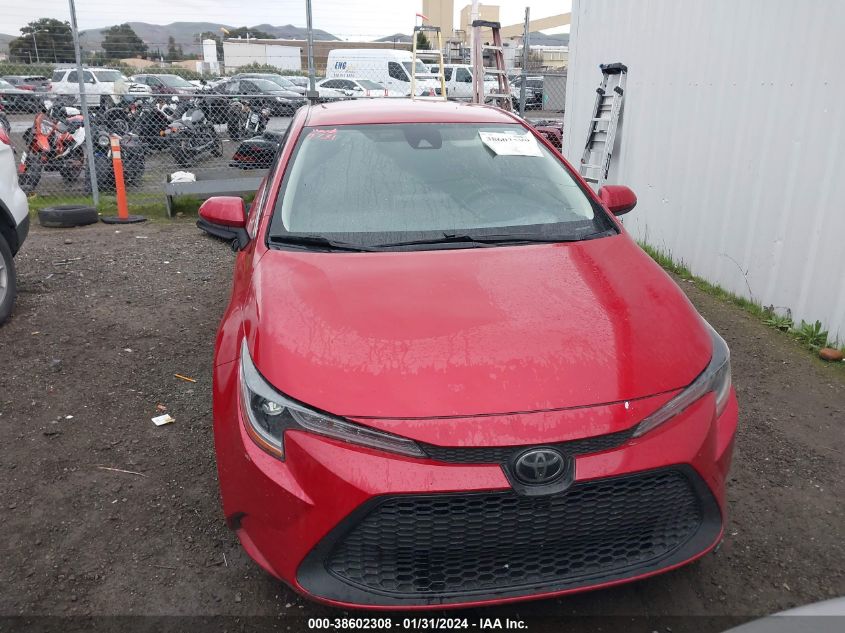 2020 Toyota Corolla Le VIN: JTDEPRAE9LJ008709 Lot: 38602308