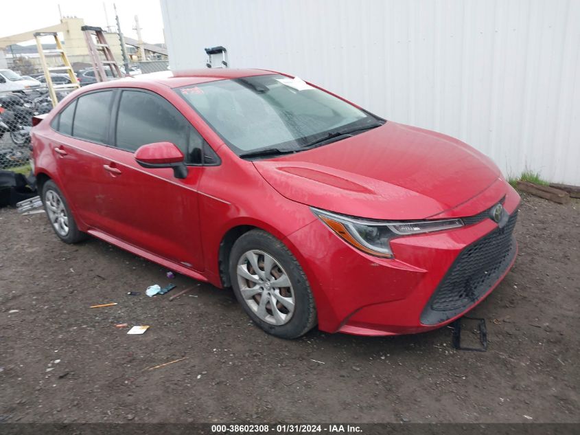 2020 Toyota Corolla Le VIN: JTDEPRAE9LJ008709 Lot: 38602308