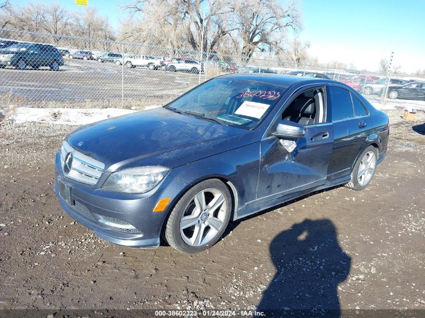 2011 Mercedes-Benz C 300 Luxury 4Matic/Sport 4Matic VIN: WDDGF8BB2BR183948 Lot: 38602323