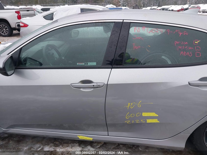 VIN SHHFK7H69LU216603 2020 HONDA CIVIC EX