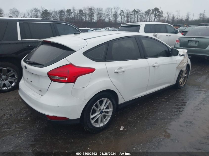 2018 Ford Focus Se VIN: 1FADP3K22JL273556 Lot: 38602362