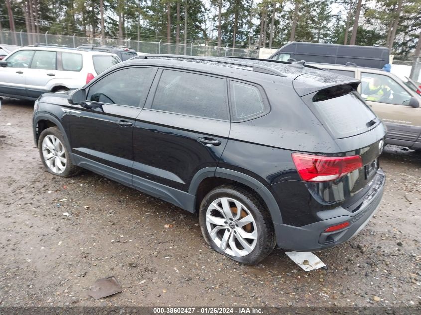 2023 Volkswagen Taos S VIN: 3VVFX7B27PM346276 Lot: 38602427