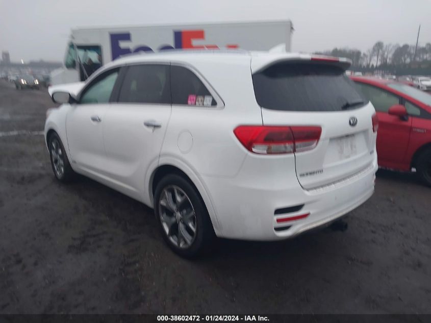 2016 Kia Sorento 3.3L Sx VIN: 5XYPKDA54GG130068 Lot: 38602472