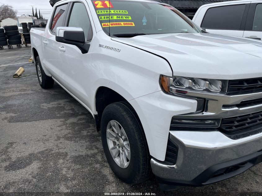 2021 Chevrolet Silverado 1500 4Wd Short Bed Lt VIN: 1GCUYDED9MZ103612 Lot: 38602519