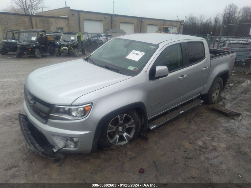 2017 Chevrolet Colorado Z71 VIN: 1GCGTDEN0H1309636 Lot: 38602603