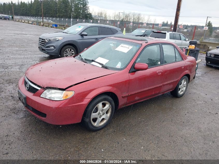 2002 Mazda Protege Dx/Es/Lx VIN: JM1BJ225720521083 Lot: 38602636