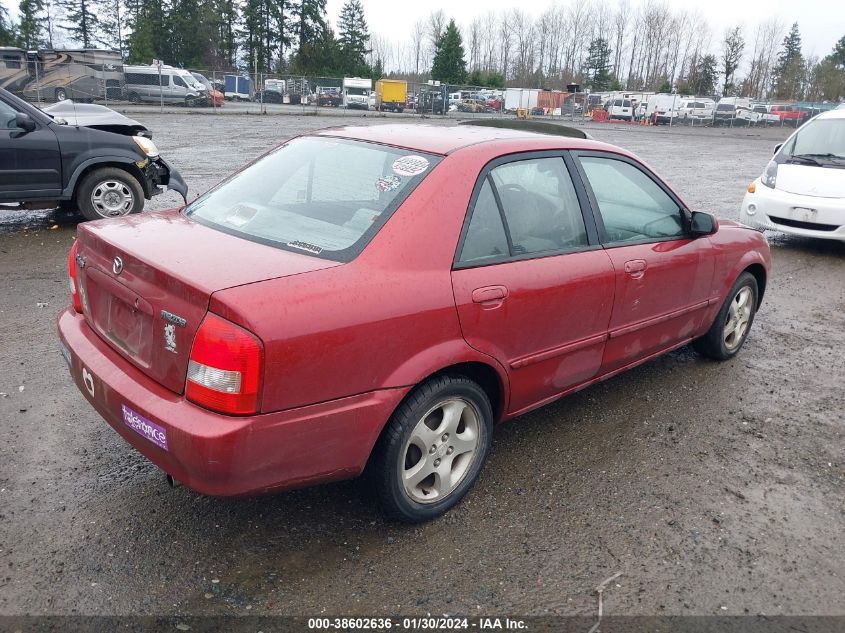 2002 Mazda Protege Dx/Es/Lx VIN: JM1BJ225720521083 Lot: 38602636