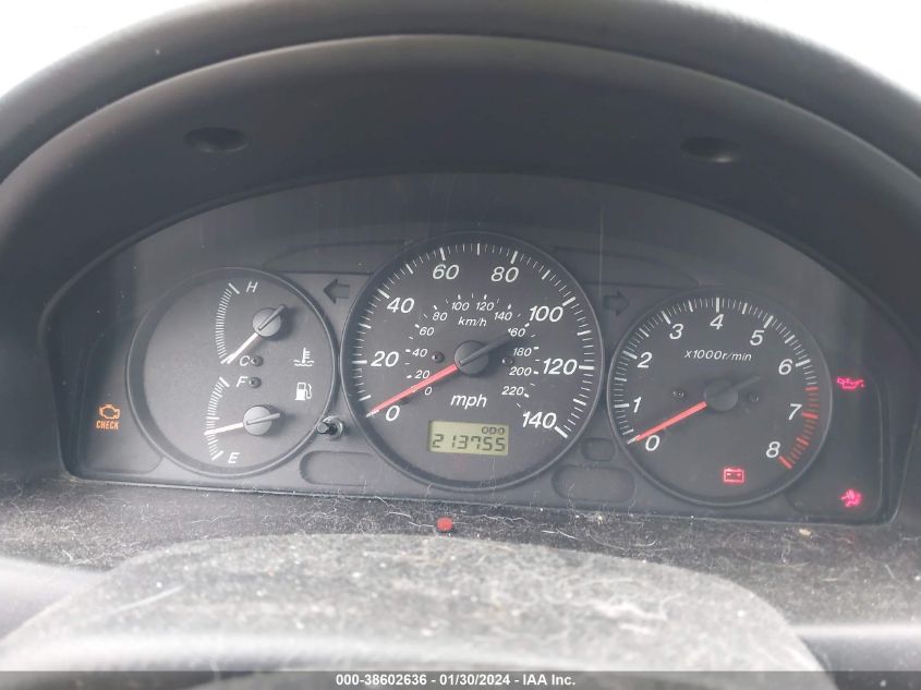 2002 Mazda Protege Dx/Es/Lx VIN: JM1BJ225720521083 Lot: 38602636