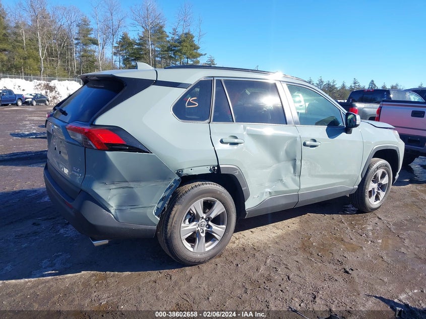 VIN JTMRWRFV1PD197115 2023 TOYOTA RAV4 XLE HYBRID
