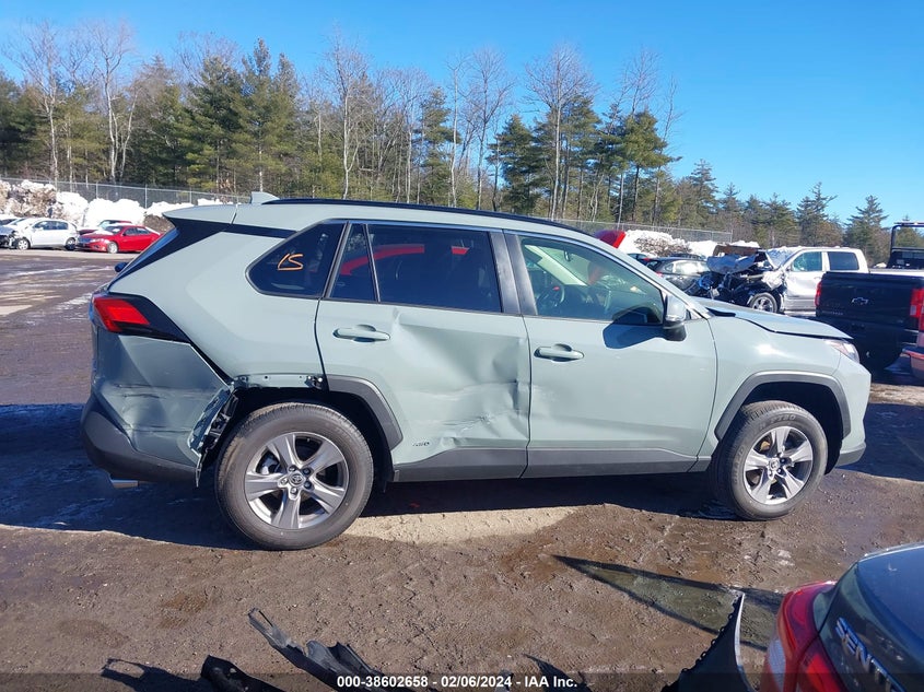 VIN JTMRWRFV1PD197115 2023 TOYOTA RAV4 XLE HYBRID