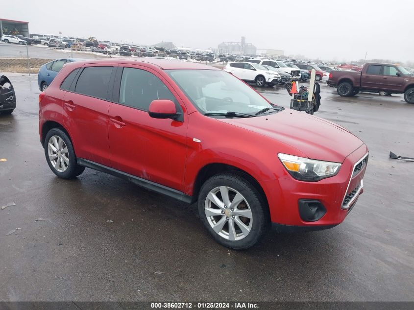 2014 Mitsubishi Outlander Sport Es VIN: 4A4AR3AU6EE018860 Lot: 38602712