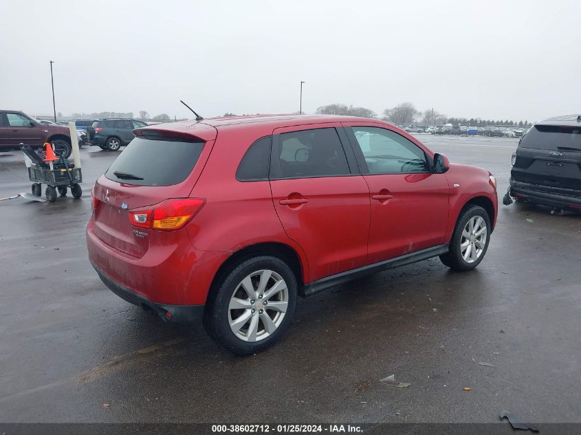 2014 Mitsubishi Outlander Sport Es VIN: 4A4AR3AU6EE018860 Lot: 38602712