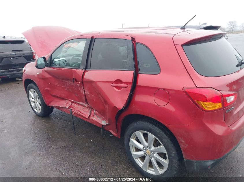 2014 Mitsubishi Outlander Sport Es VIN: 4A4AR3AU6EE018860 Lot: 38602712