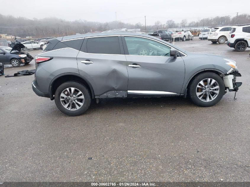 2017 Nissan Murano S VIN: 5N1AZ2MH5HN141095 Lot: 38602765