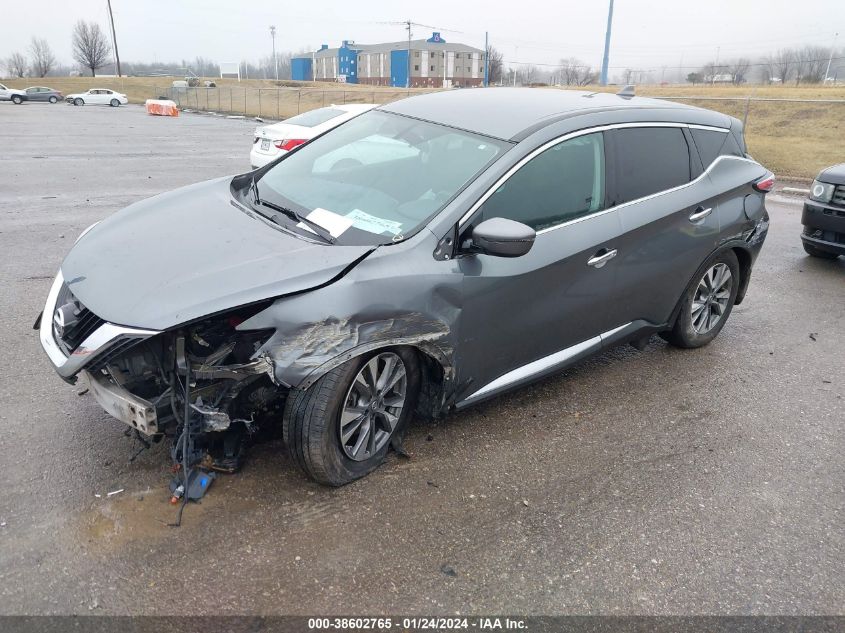 2017 Nissan Murano S VIN: 5N1AZ2MH5HN141095 Lot: 38602765