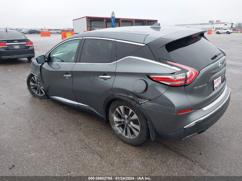 2017 Nissan Murano S VIN: 5N1AZ2MH5HN141095 Lot: 38602765