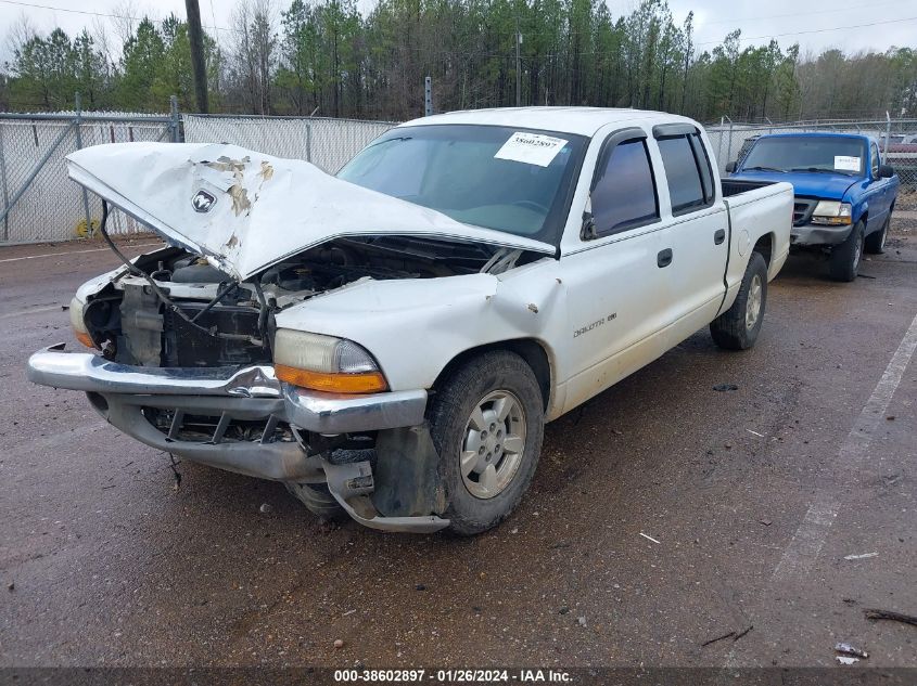 2001 Dodge Dakota Slt/Sport VIN: 1B7HL2AXX1S271669 Lot: 38602897