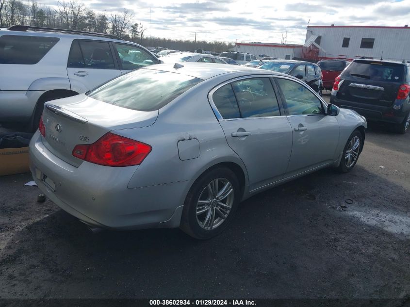 2013 Infiniti G37X VIN: JN1CV6AR2DM767946 Lot: 38602934