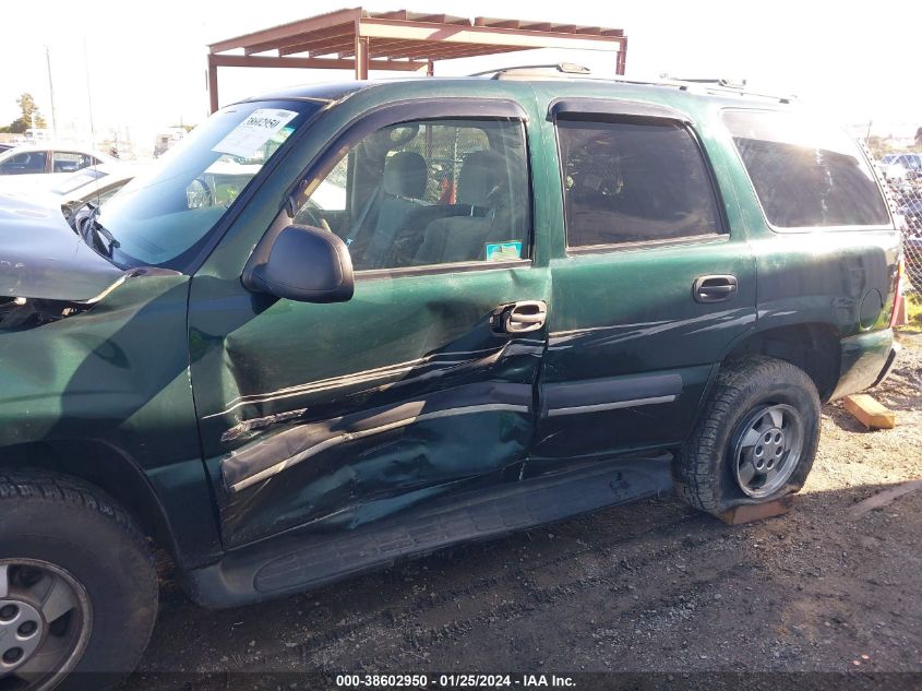 2003 Chevrolet Tahoe Ls VIN: 1GNEK13T83J146549 Lot: 38602950