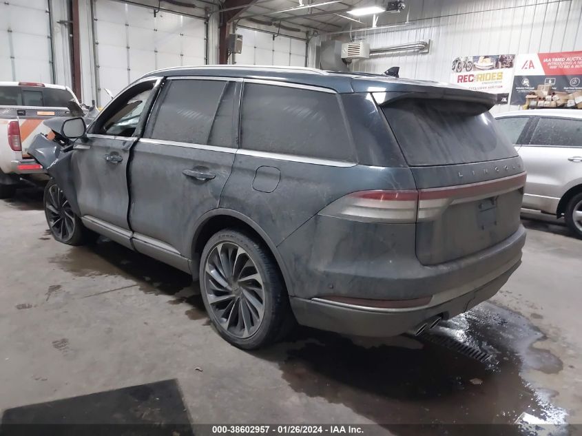 2021 Lincoln Aviator Reserve VIN: 5LM5J7XC1MGL17609 Lot: 38602957