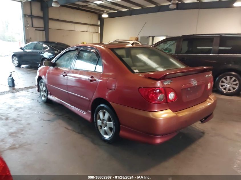 2005 Toyota Corolla S VIN: 1NXBR32E45Z537250 Lot: 38602967