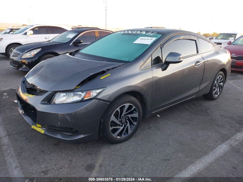 2013 Honda Civic Lx VIN: 2HGFG3B5XDH510410 Lot: 38603078