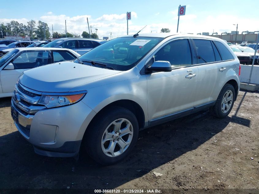 2013 Ford Edge Sel VIN: 2FMDK3JC8DBB50735 Lot: 38603120