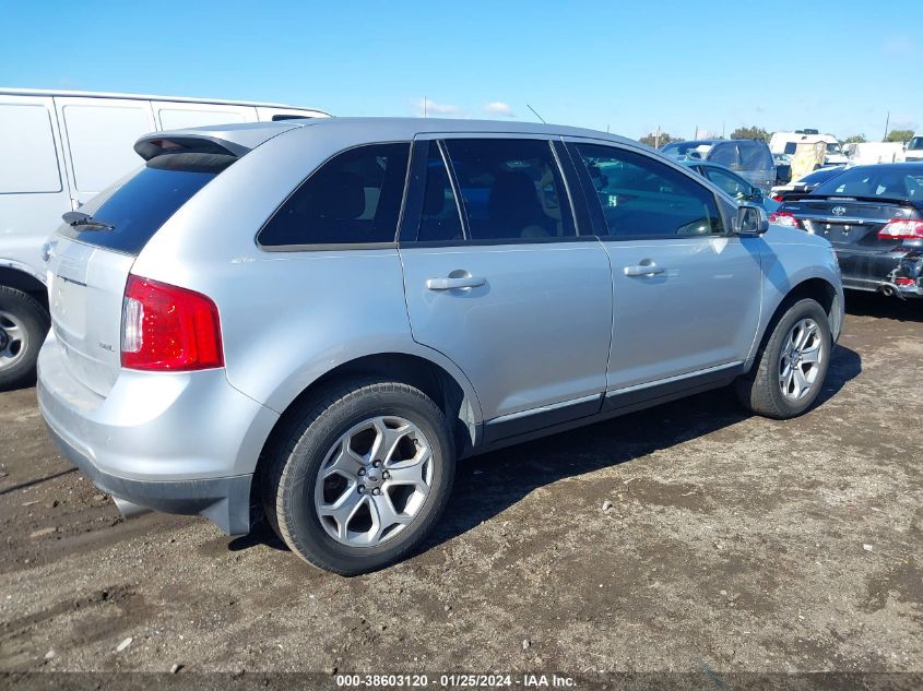 2013 Ford Edge Sel VIN: 2FMDK3JC8DBB50735 Lot: 38603120