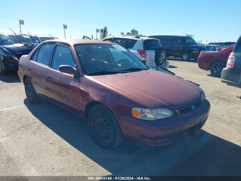 1998 Toyota Corolla Le VIN: 1NXBR18E7WZ080320 Lot: 38603148