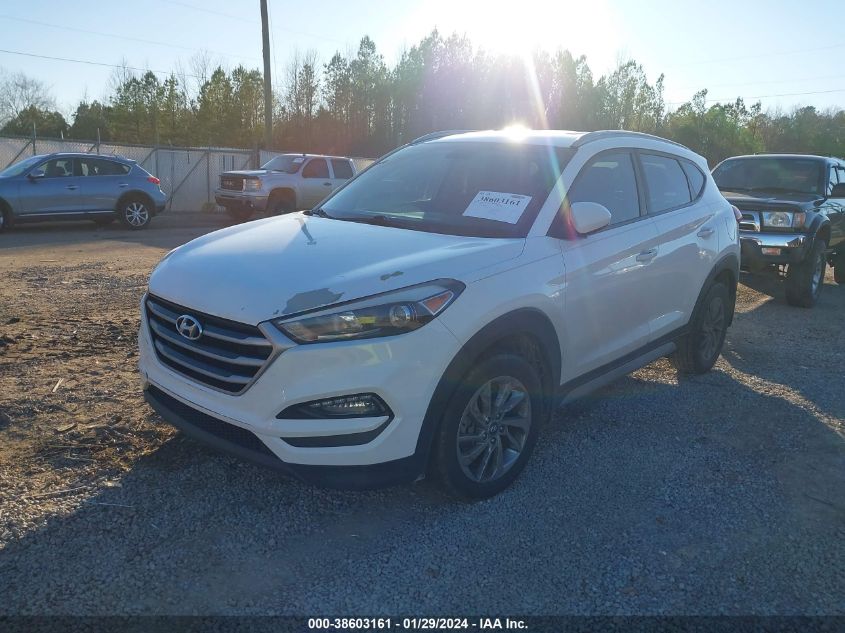 2017 Hyundai Tucson Se VIN: KM8J33A45HU598648 Lot: 38603161