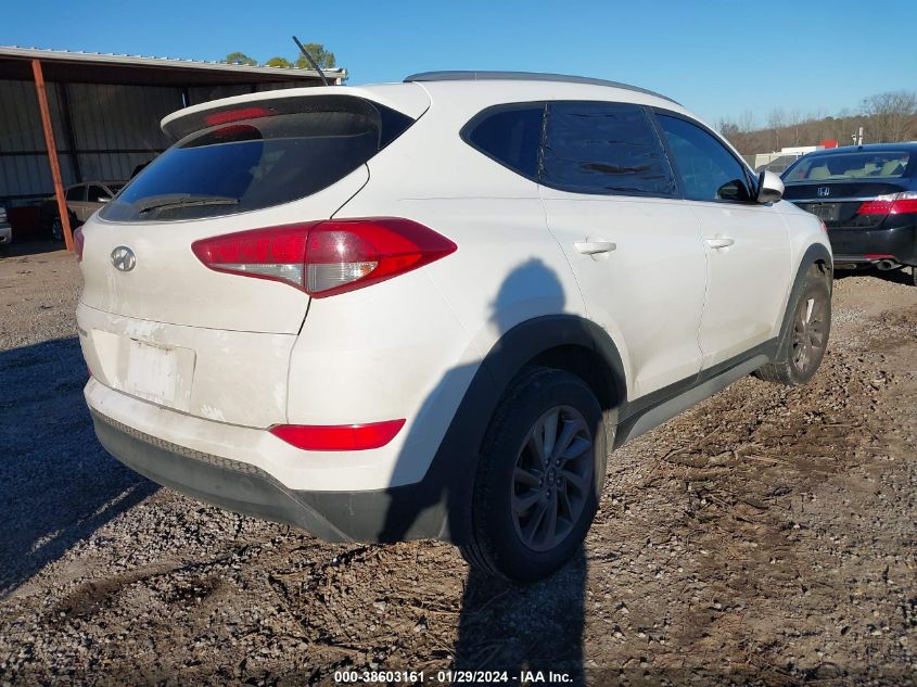 2017 Hyundai Tucson Se VIN: KM8J33A45HU598648 Lot: 38603161