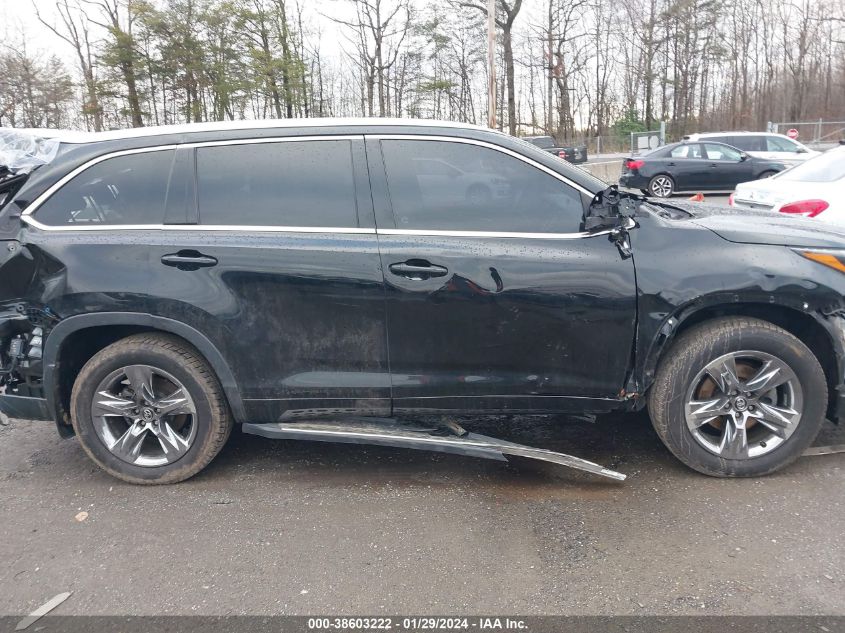 2019 Toyota Highlander Limited Platinum VIN: 5TDDZRFH9KS995919 Lot: 38603222