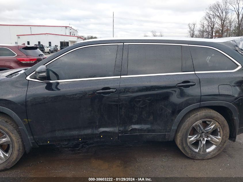 2019 Toyota Highlander Limited Platinum VIN: 5TDDZRFH9KS995919 Lot: 38603222