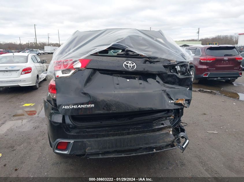 2019 Toyota Highlander Limited Platinum VIN: 5TDDZRFH9KS995919 Lot: 38603222