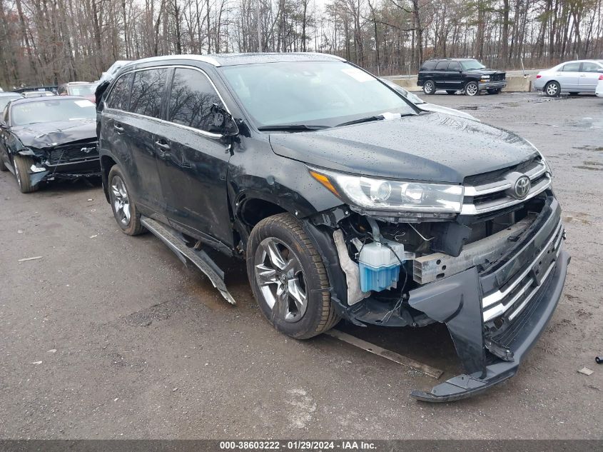 2019 Toyota Highlander Limited Platinum VIN: 5TDDZRFH9KS995919 Lot: 38603222