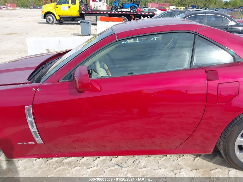 2009 Cadillac Xlr Standard VIN: 1G6YV36A895600838 Lot: 38603539