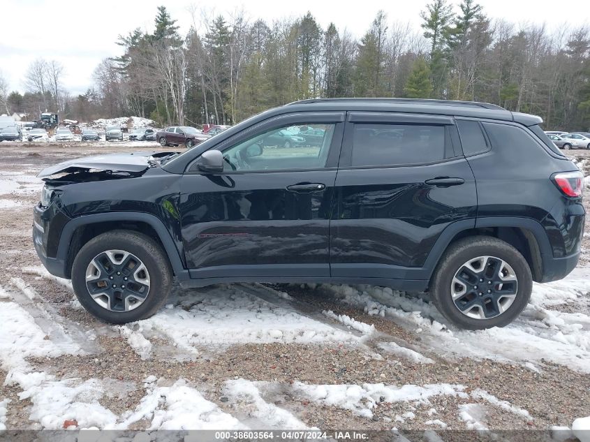 2018 Jeep Compass Trailhawk VIN: 3C4NJDDB8JT373734 Lot: 38603564