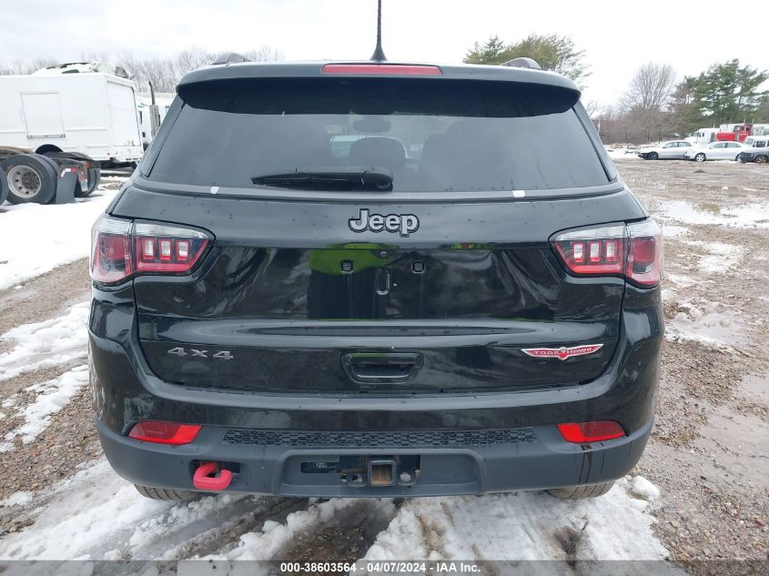 2018 Jeep Compass Trailhawk VIN: 3C4NJDDB8JT373734 Lot: 38603564